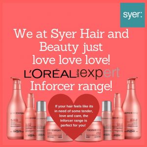 L'Oreal hair products at syer hair & beauty salon in Sutton Coldfield