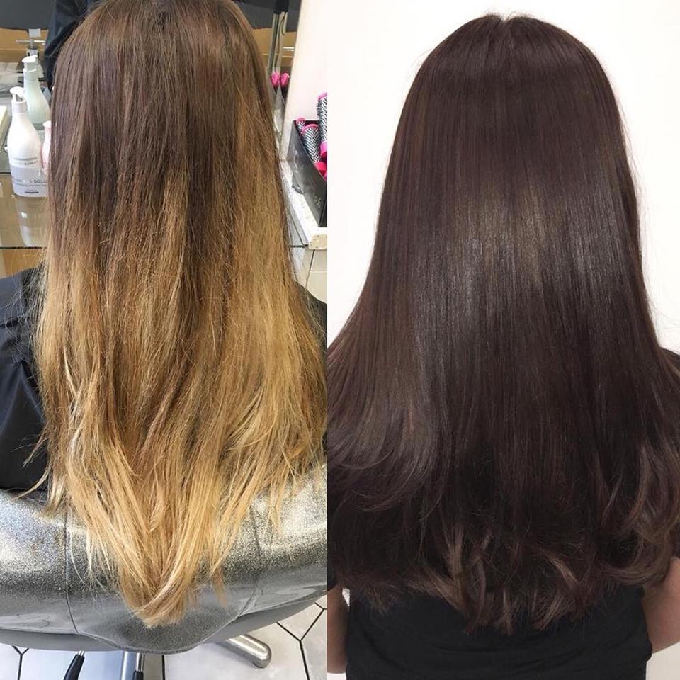 hair colour correction, Syer hair salon, Sutton Coldfield