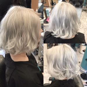 silver hair colour trends