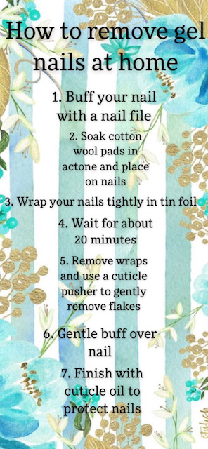 How to Safely Remove Gel Nail Polish at Home, Syer Hair & Beauty Salon in Sutton Coldfield