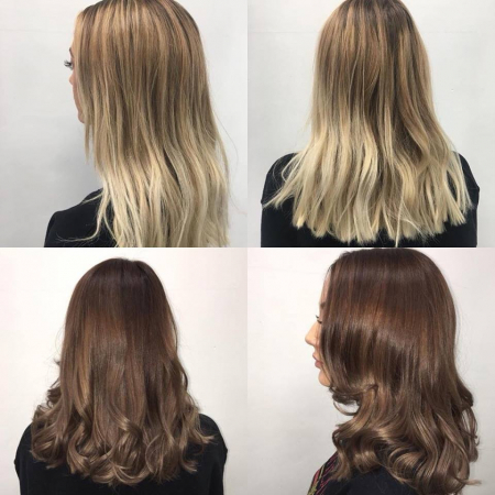 hair colour correction, Syer hair salon, Sutton Coldfield