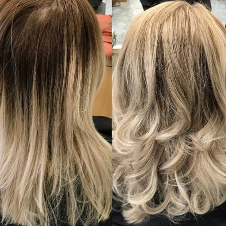 hair colour correction, Syer hair salon, Sutton Coldfield